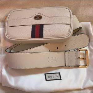 Gucci leather belt bag